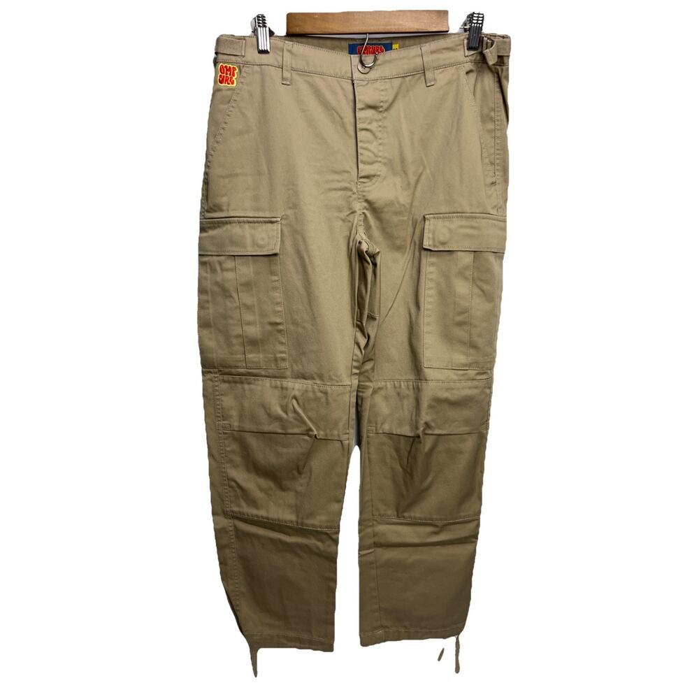EMPYRE Cargo Pants Y2K Skater Baggy Pockets Khaki Men's Size 30